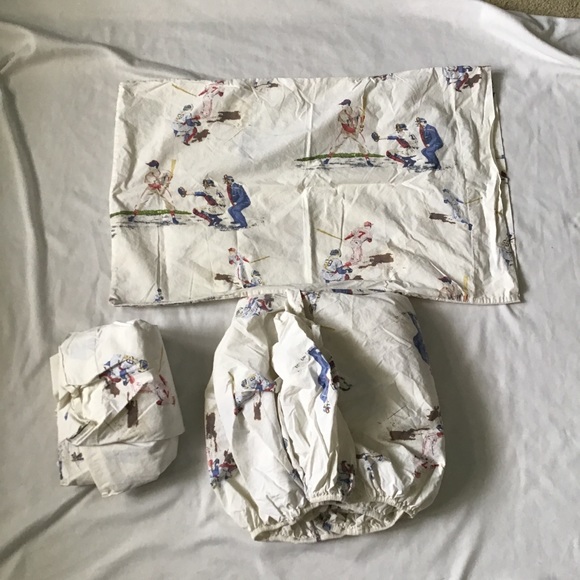 baseball sheets twin